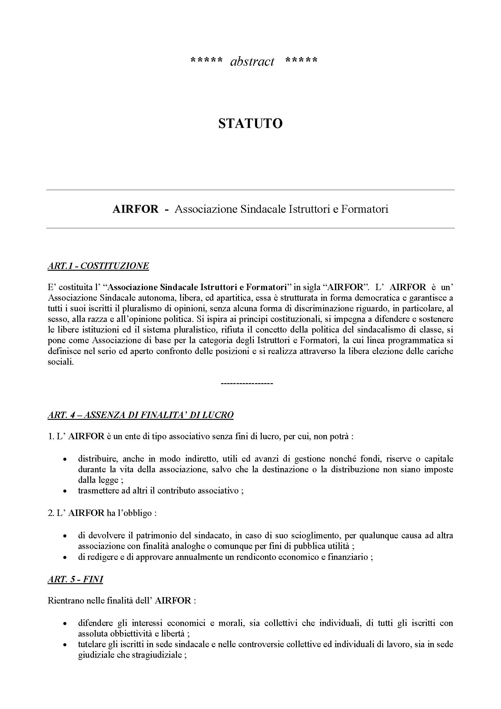 Abstract_Statuto_AIRFOR_Pagina_1